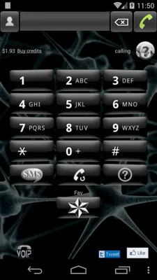 Voip android App screenshot 2